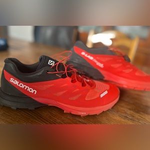 Men’s size 9.5 Salomon S-Labs Sense 5 Ultra (SG) trail running shoes